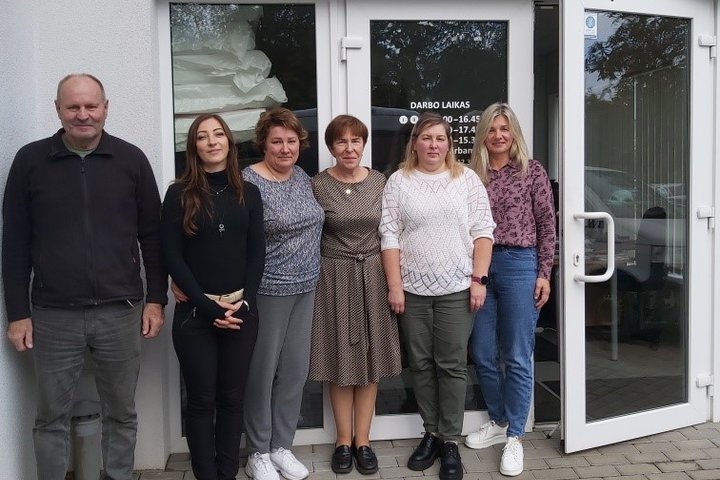 Utenos teritorinio padalinio darbuotojai susitiko su Utenos apskrities socialinių paslaugų centrų darbuotojais